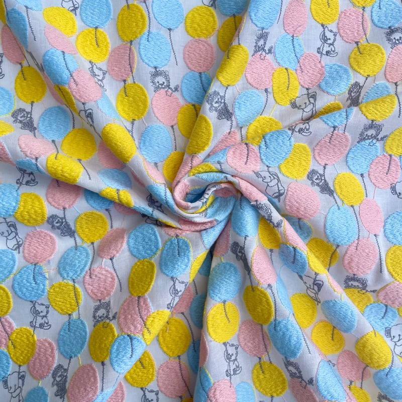 刺繍/10cm単位】”バルーンランド