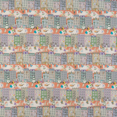 "Brooklyn vacation"　コットンローン　DP-4440-9