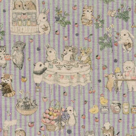 "ジャムラボ"　コットンリネンシーチング　DP-4856-3