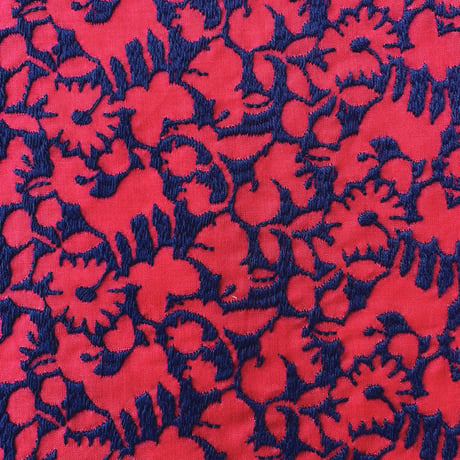 【刺繍/10cm単位】”パウダーフレーク"　綿ローン刺繍　EL-2300-1