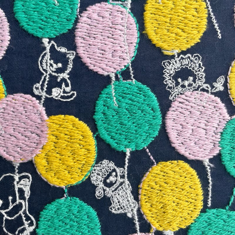 刺繍/10cm単位】”バルーンランド