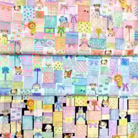 【現物限り】"パズル"　コットンローン　DP-4420-1