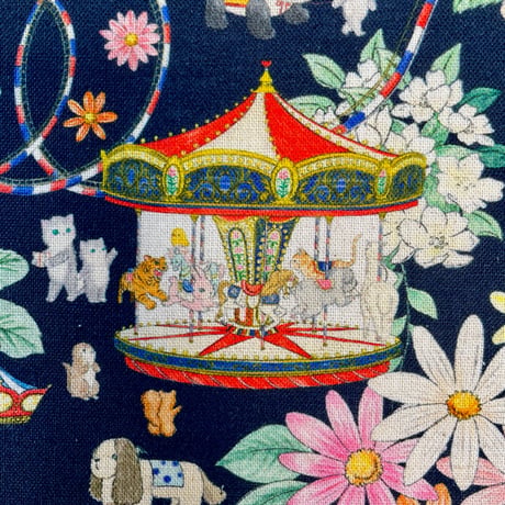 "デコレーションパーク"　コットンリネンシーチング　DP-4856-2