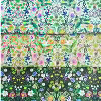 【現物限り】"フラワーガーデン"　コットンローン　DP-4435-1