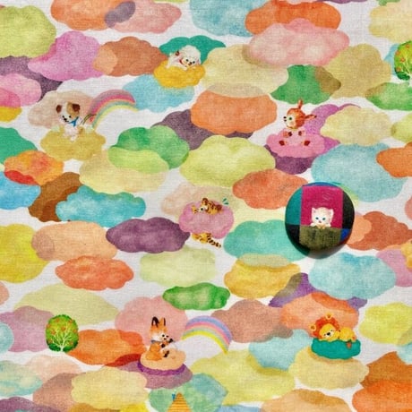 "くもあられ"　コットンローン　DP-4420-3