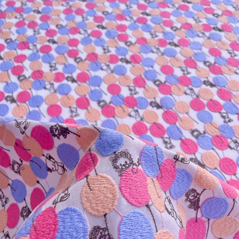 刺繍/10cm単位】”バルーンランド