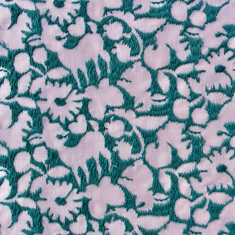 【刺繍/10cm単位】”パウダーフレーク"　綿ローン刺繍　EL-2300-1