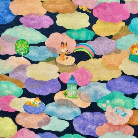 "くもあられ"　コットンローン　DP-4420-3