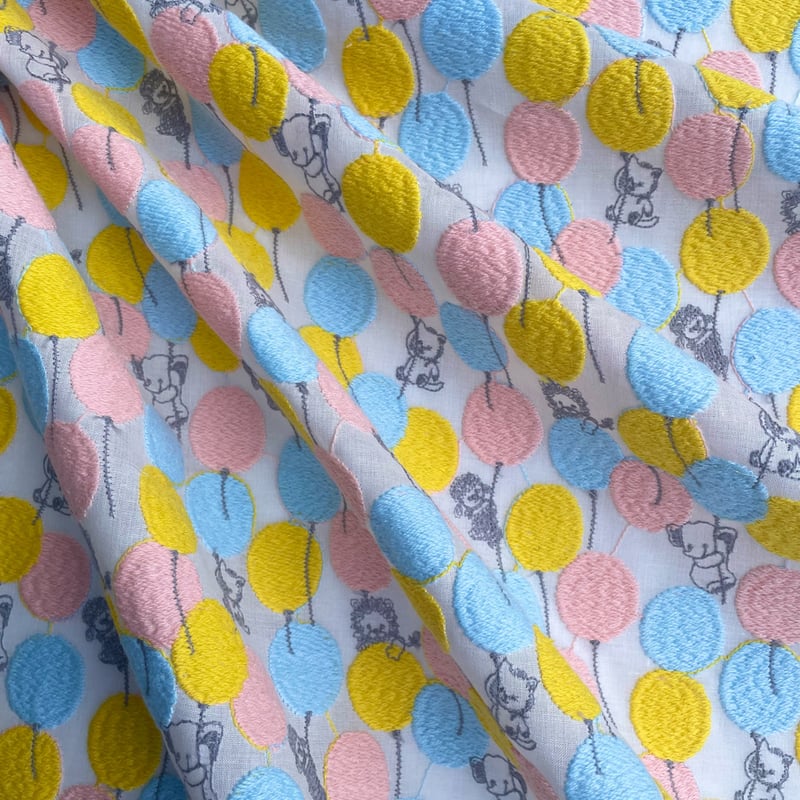 刺繍/10cm単位】”バルーンランド 刺繍/10cm単位】”バルーンランド
