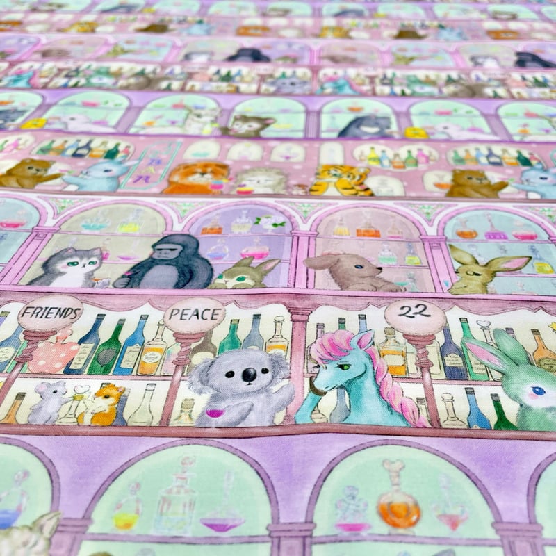 ゆきんこ様！22fabric♡yukiemon.限定ムーディーバー♡黄昏ピンク