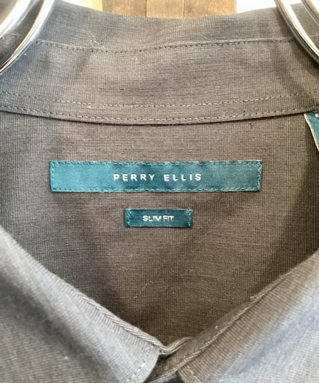 【PERRY ELLIS】REGULAR COLLAR SHIRT sizeL