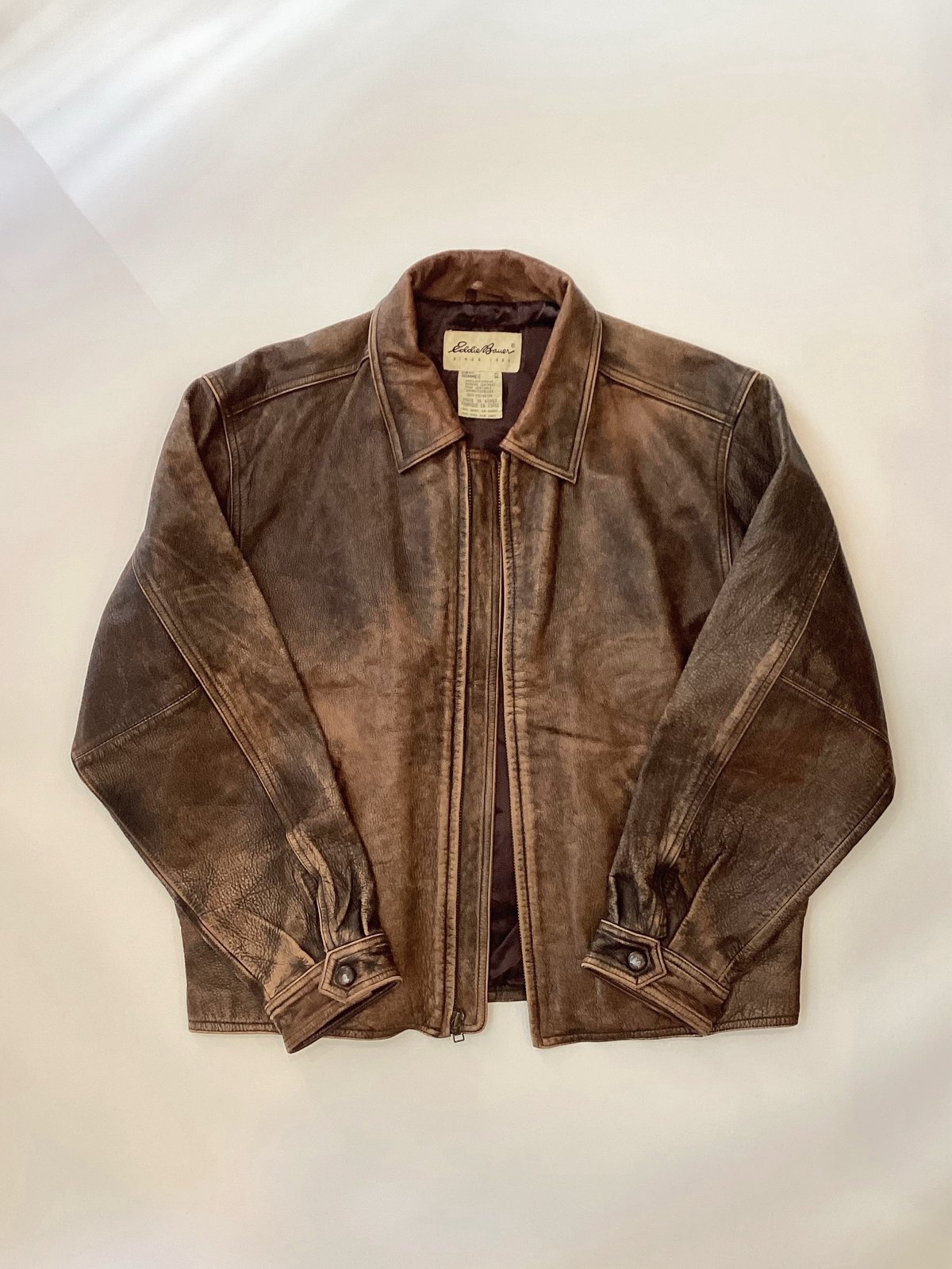 ジ*ン様 00s Eddie bauer suede leather track シ*ゲ様 00s Eddie Bauer suede leather track