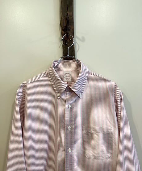 【Brooks Brothers】OXFORD BD SHIRT "TRADITIONAL FIT" size17-36(実寸L-XL程度) MADE IN U.S.A.