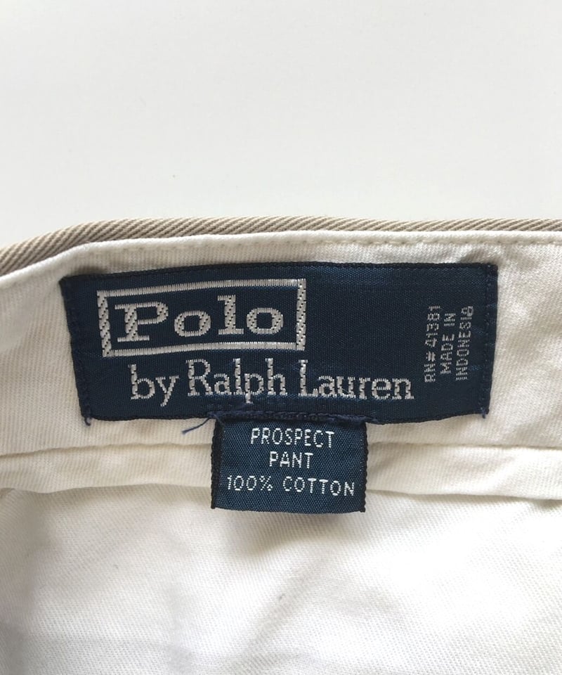RALPH LAUREN】90's PROSPECT PANT REGULER FIT si