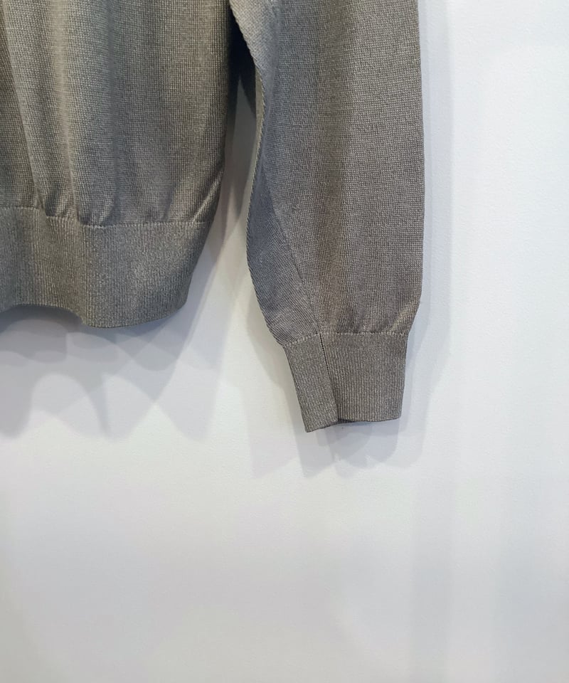 BARACUTA】MOCK NECK SILK KNIT sizeM(実寸L程度) | Rill