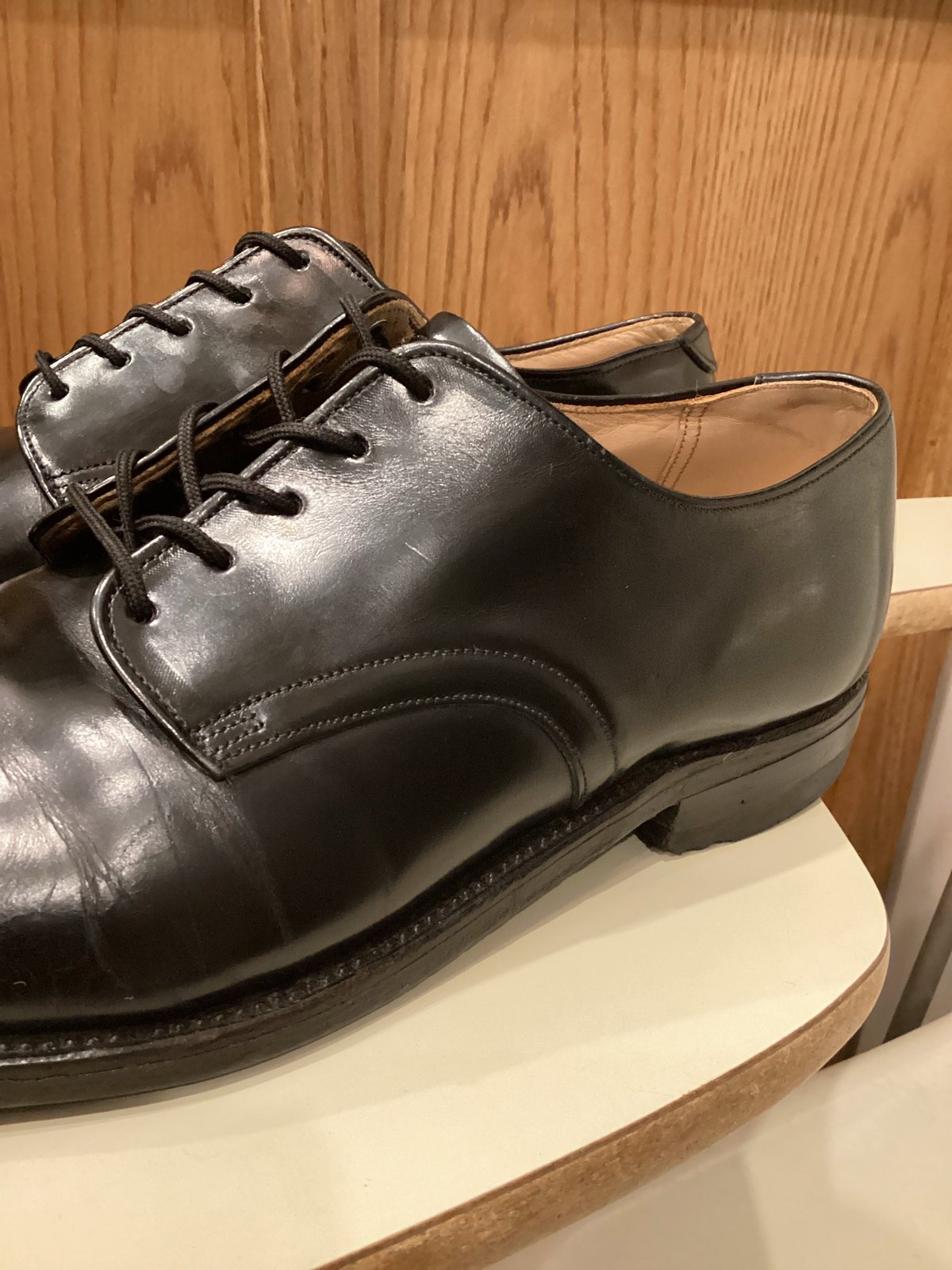 U.S.NAVY】70's SERVICE SHOES US8(26cm程度) | Rill