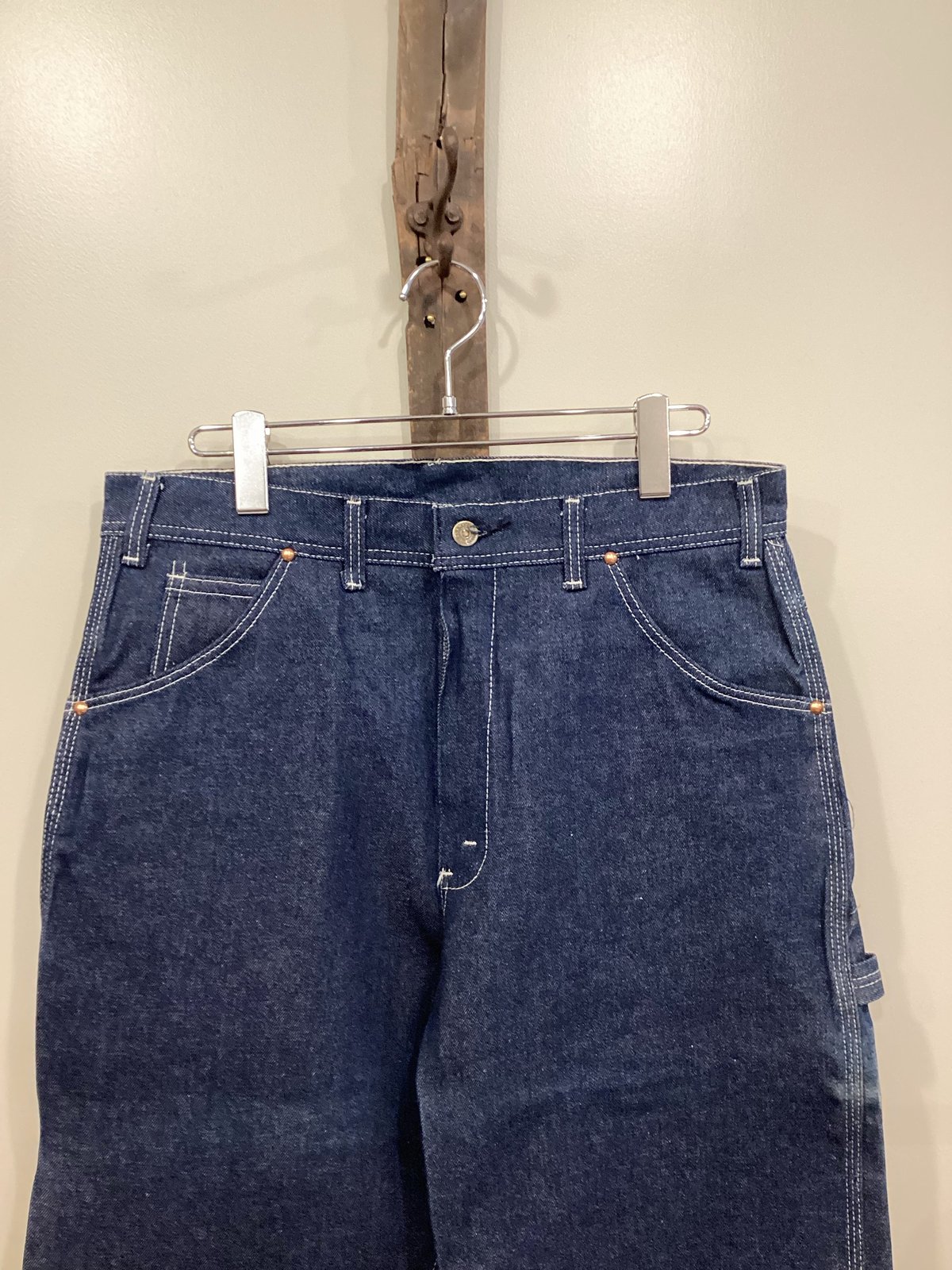 Key】70's DENIM PAINTER PANTS Key】70's DENIM PAINTER PANTS