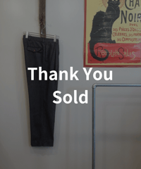 【SERGE SAINT YVES】TWOTUCK WOOL TROUSERS W30(実寸W31×L30)