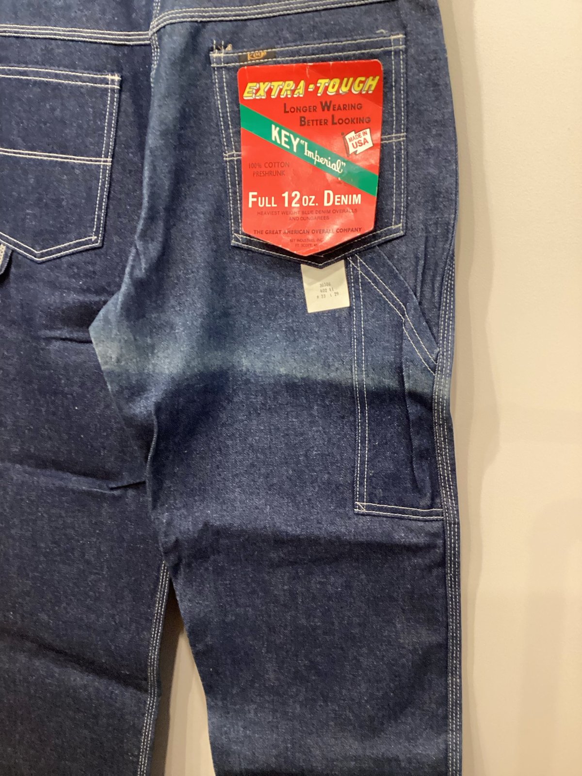 Key】70's DENIM PAINTER PANTS Key】70's DENIM PAINTER PANTS
