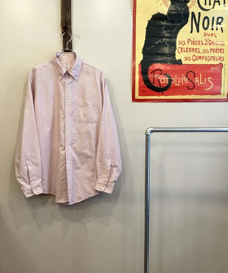 【Brooks Brothers】OXFORD BD SHIRT "TRADITIONAL FIT" size17-36(実寸L-XL程度) MADE IN U.S.A.