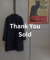 【Sears】60-70's BALMACAAN COAT with LINER size38(実寸M-L程度)