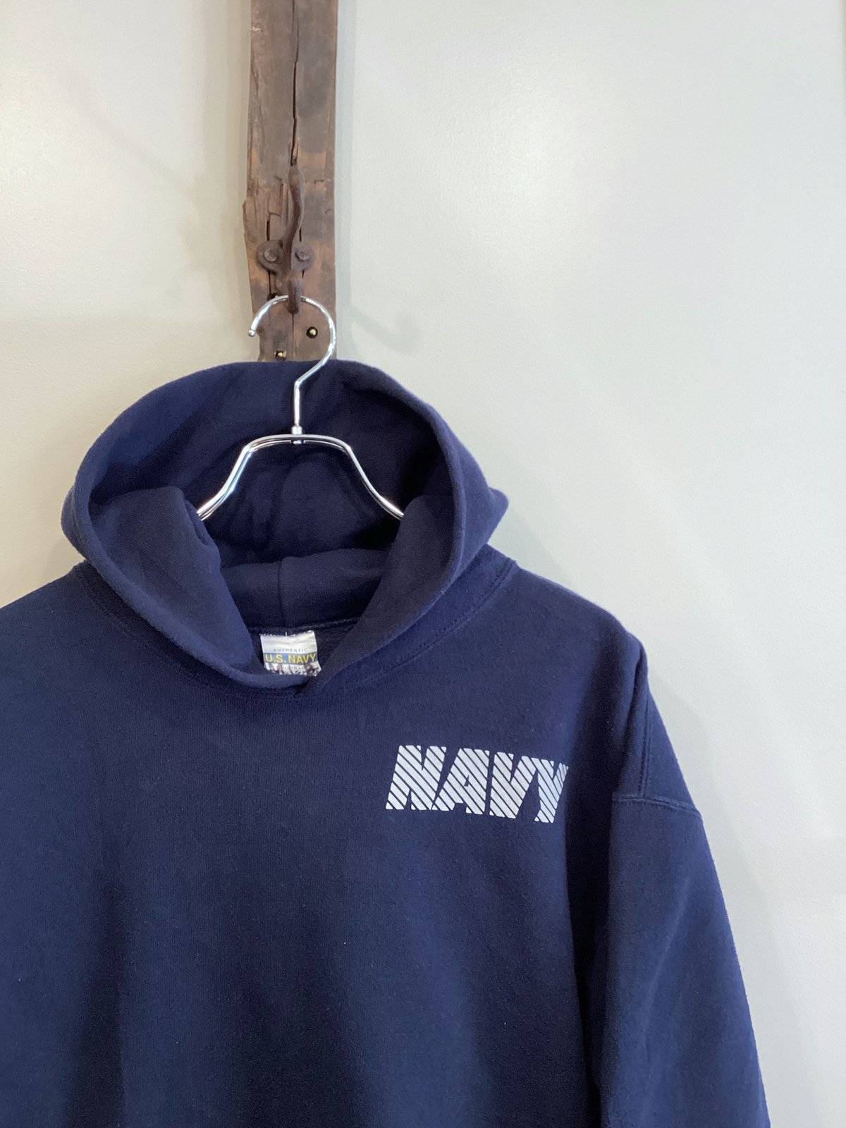 トップス 80s~ Soffe Made in USA NAVY Hoodie Vintage Soffe United States Navy Hoodie Made In USA Size S