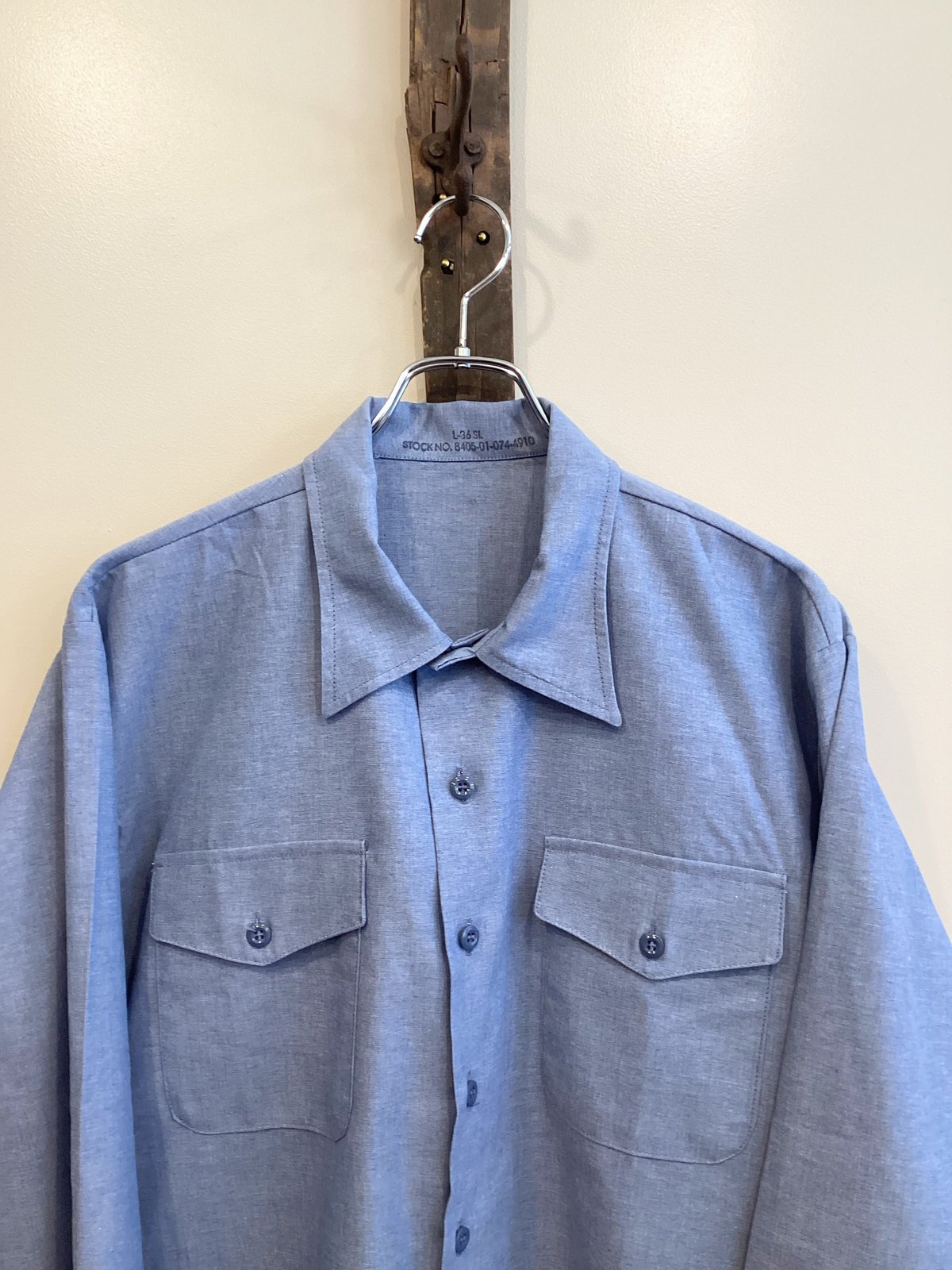 Bryceland's USN シャンブレーシャツ 36