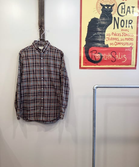 【BANANA REPUBLIC】CHECK BD SHIRT sizeM