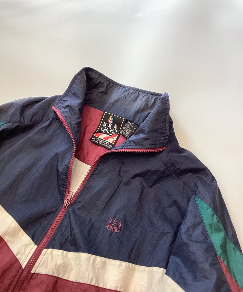J.C.Penney】90's Olympic NYLON JACKET sizeM | Rill