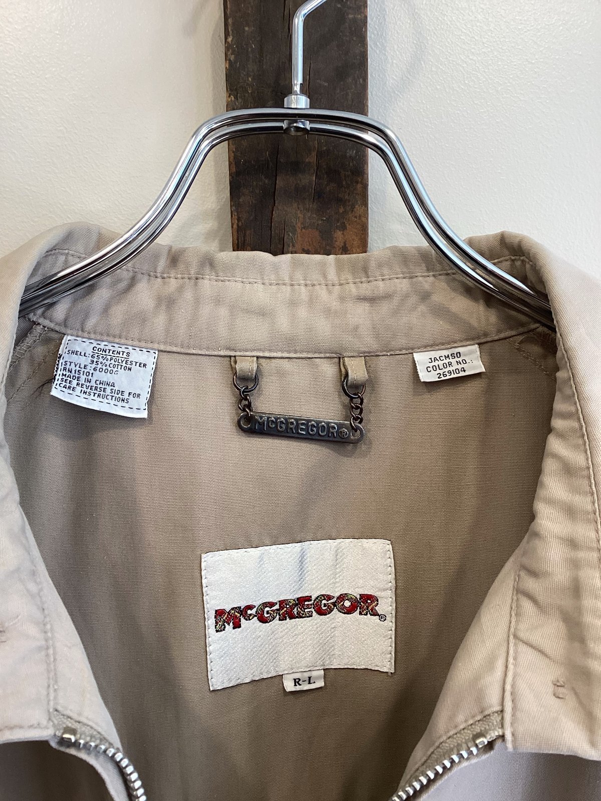 McGREGOR】80's DRIZZLER JACKET sizeR-L(実寸M-L程度)