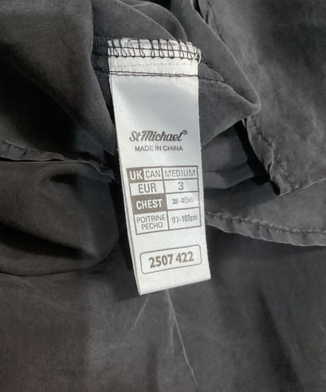 【MARK＆SPENCER】SILK SHIRT sizeM