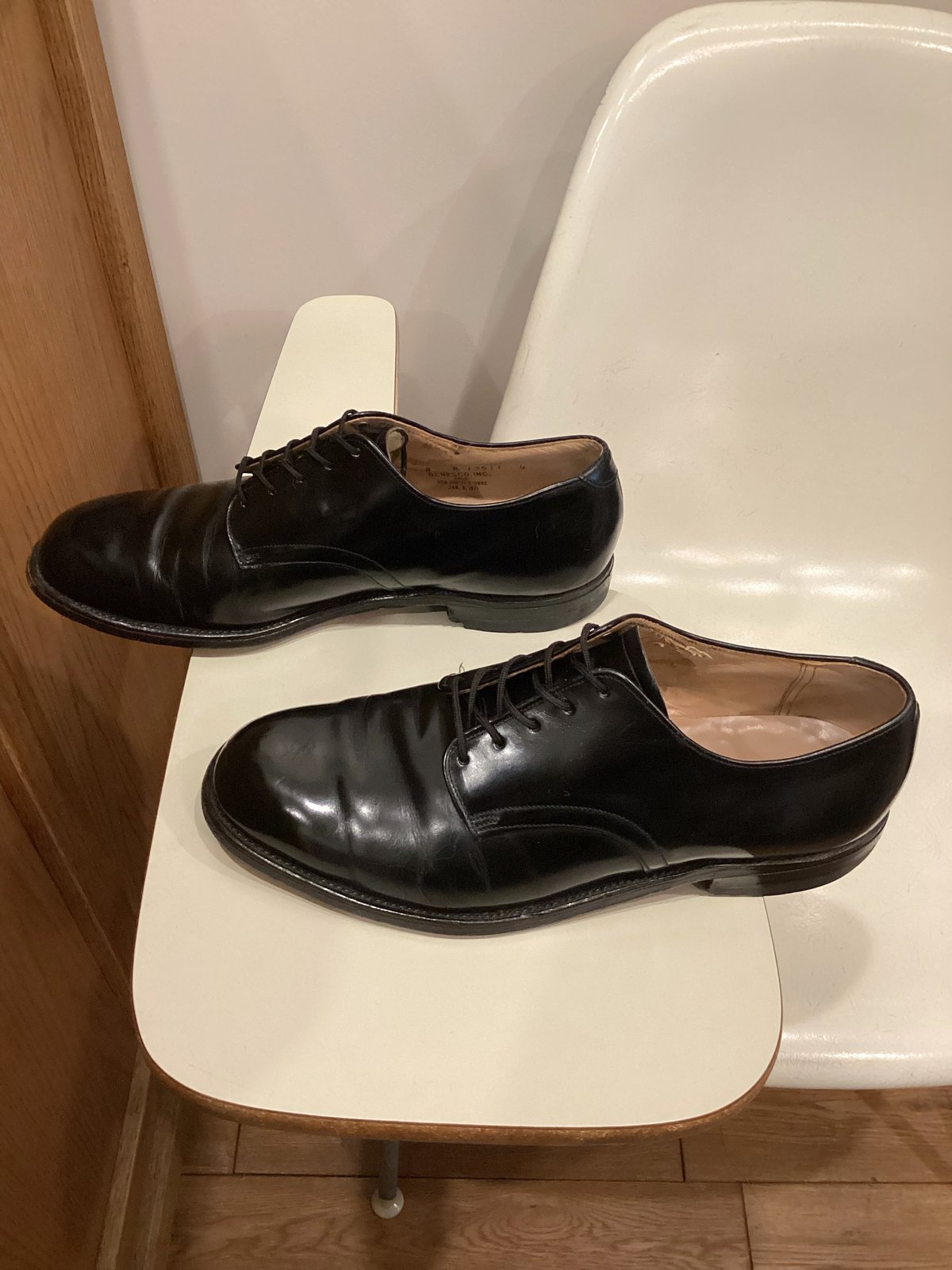 U.S.NAVY】70's SERVICE SHOES US8(26cm程度) | Rill