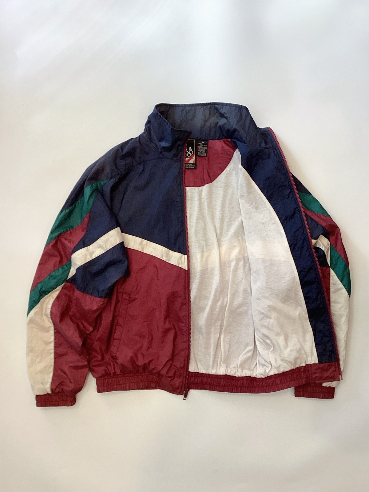J.C.Penney】90's Olympic NYLON JACKET sizeM | Rill