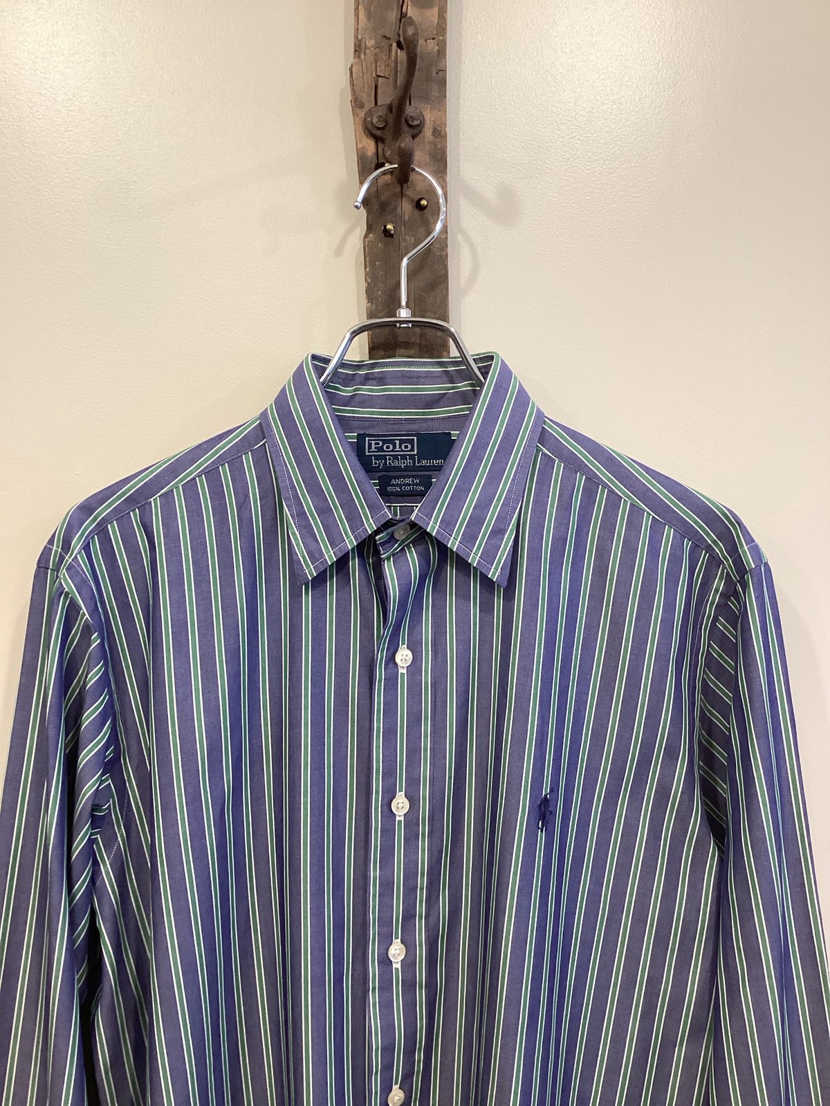RALPH LAUREN】STRIPE SHIRT 