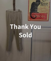 【SAXON】TWO TUCK TROUSERS size--(実寸W32×L32.5)