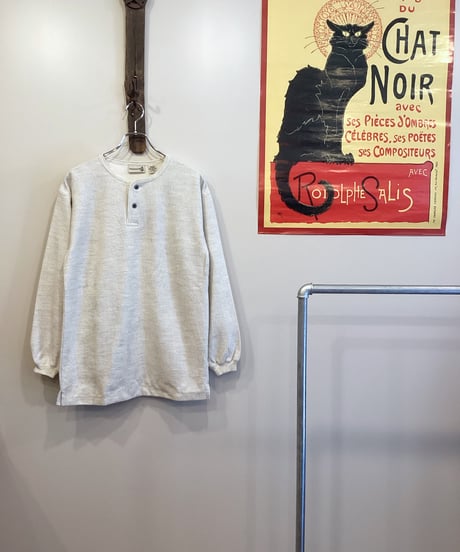 【FIELD MASTER】90’s HENRY NECK TEE sizeS(実寸M程度)