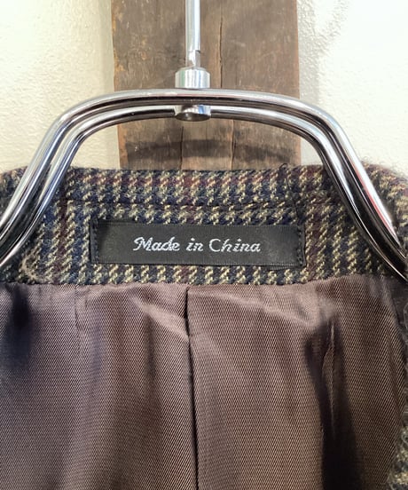 【RALPH LAUREN】CHECK 2B JACKET size38R(実寸M程度)