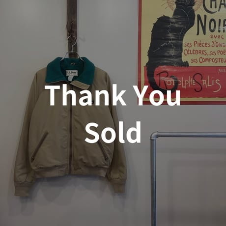 T*y様 80s LLBean warm up jacket ウォームアップジャ USA製 80s L.L.Bean Warm-Up Jacket 黒 M エルエルビーン