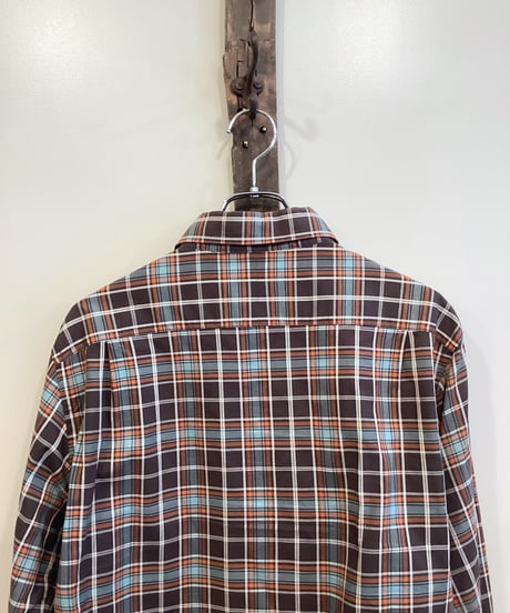 【BANANA REPUBLIC】CHECK BD SHIRT sizeM