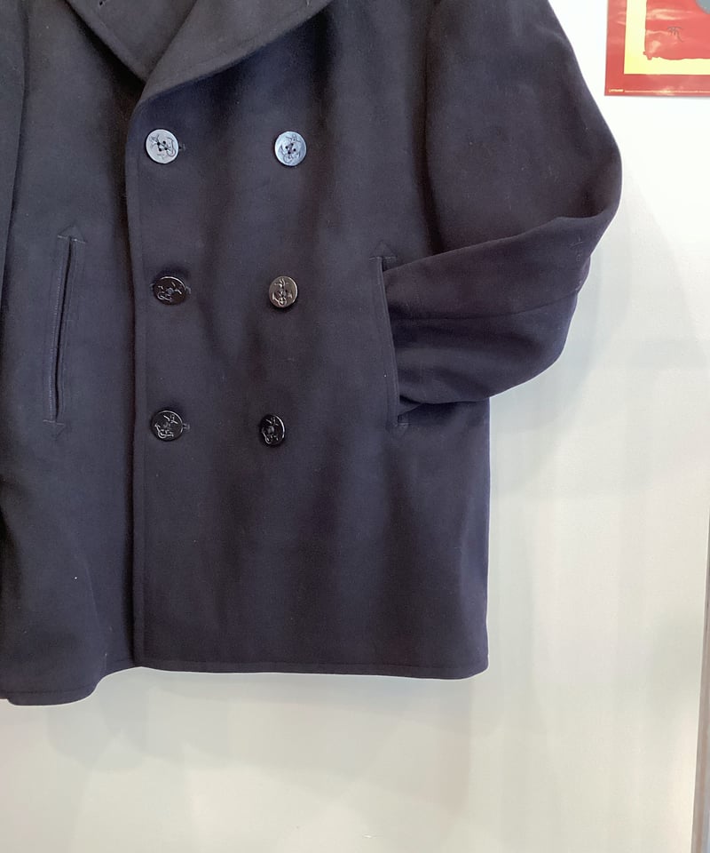 U.S.NAVY】60's WOOL PEA COAT size40R(実寸L程度) | Rill U.S.NAVY】60's WOOL PEA COAT size40R(実寸L程度) | Rill