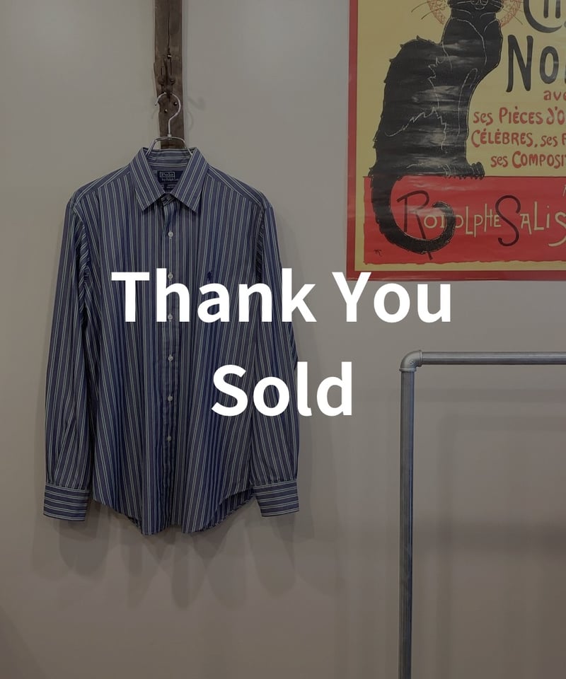 RALPH LAUREN】STRIPE SHIRT 