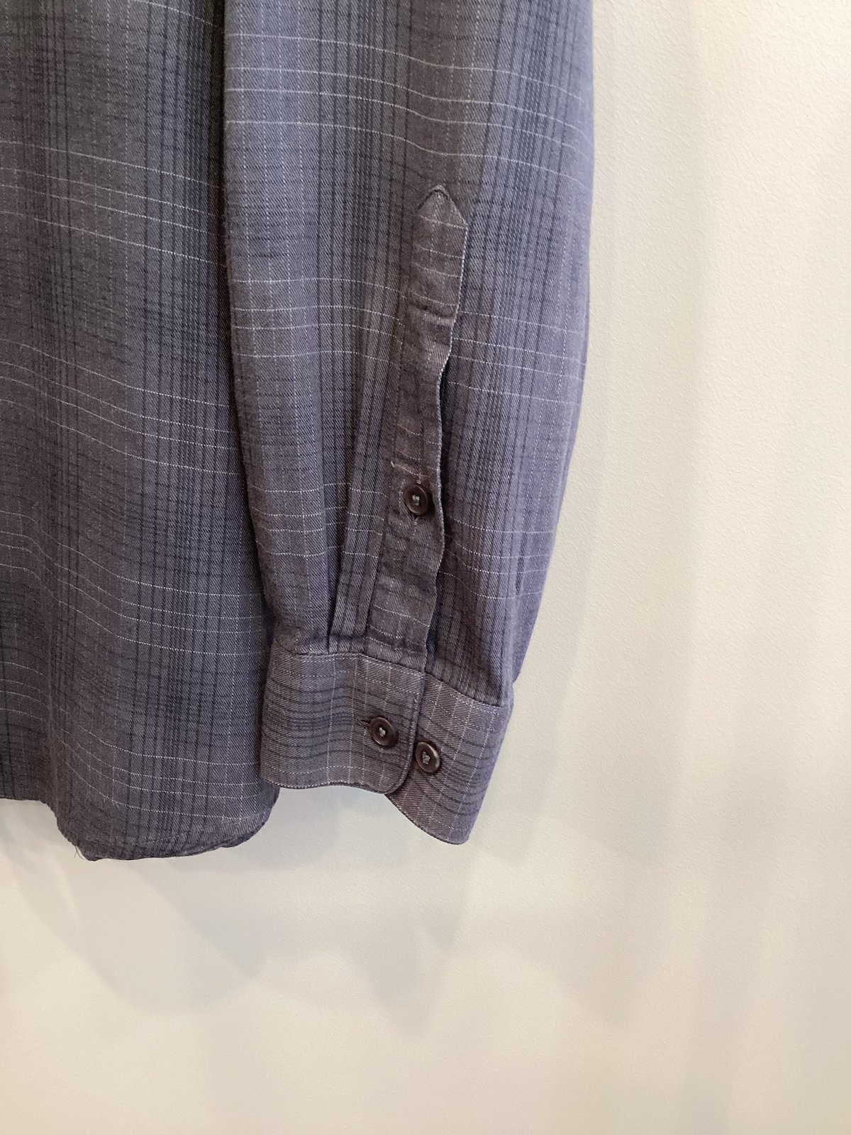 ペリーエリス　チェックシャツ　PERRY ELLIS PORTFOLIO Perry Ellis Portfolio ペリーエリス チェック柄 シルク シャツ