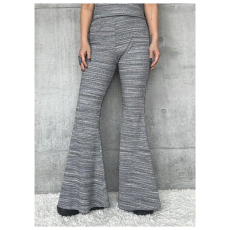 NO.103  BELL PANTS RIB <マーブル>