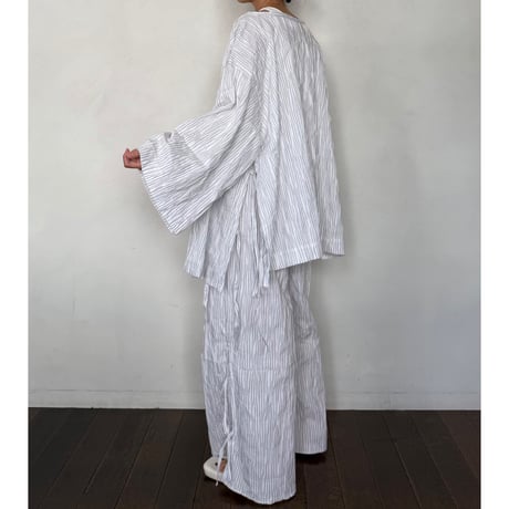 NO. 77 播州織 SAMUE WIDE PANTS