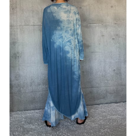 NO.56  SHERBET DRESS  藍  -陰陽-【SIZE1】