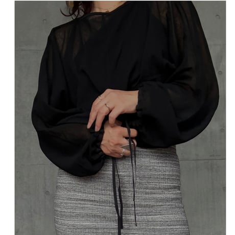 NO.65 COTTON TULE puff BOLERO  -風衣-
