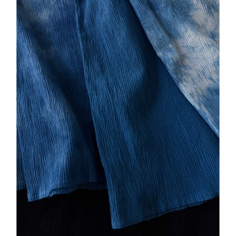 NO.97 高島ちぢみ　SAMUE PANTS  藍  -繋ぐ-【SIZE0】