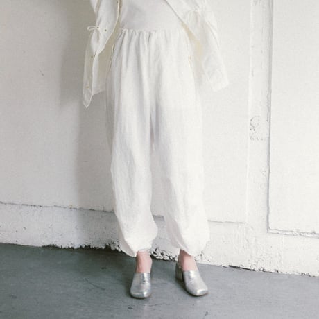 NO.102   HASSUI PANTS　白　 10/17頃発送予定