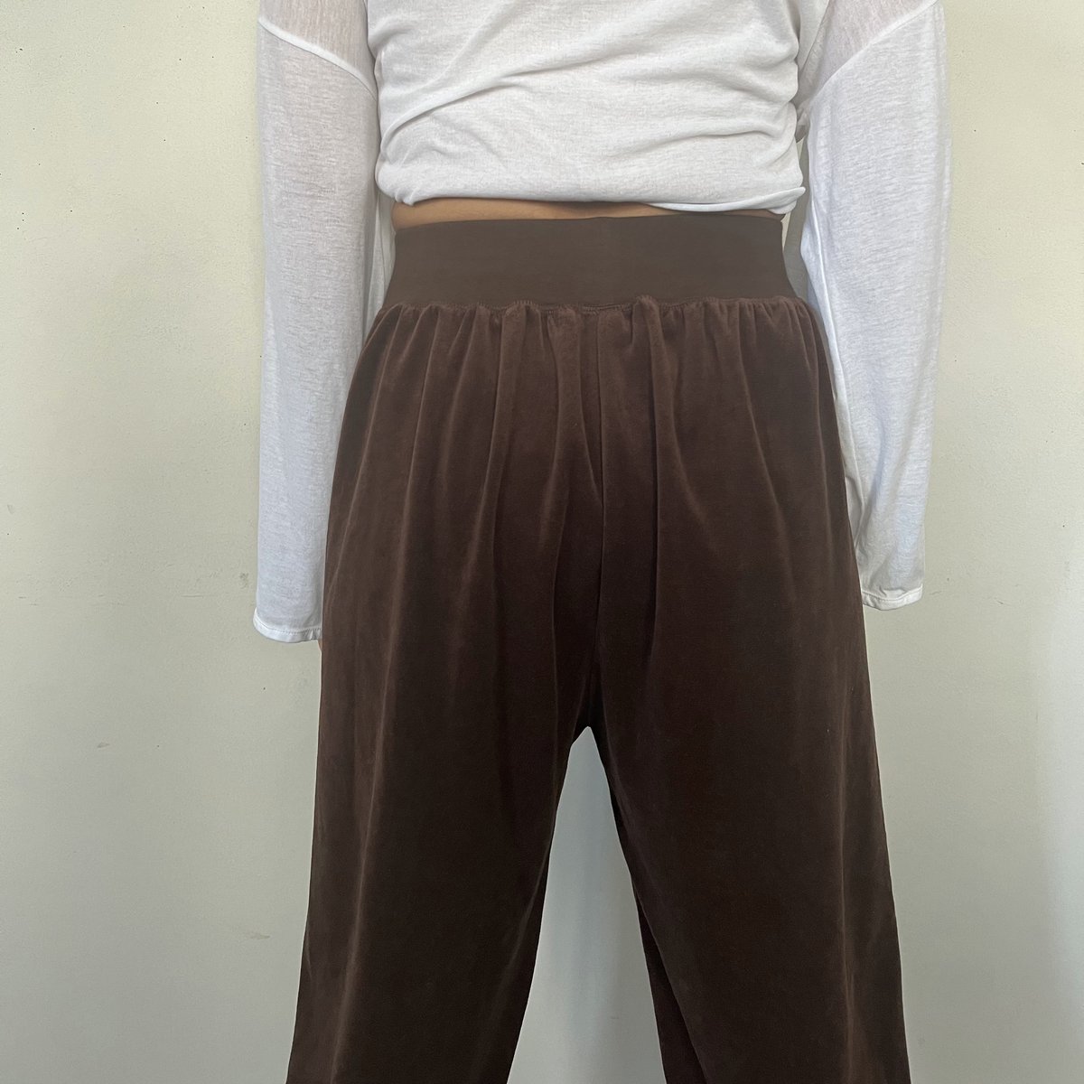 新品【MUUET】 ブラウン MONPEパンツ