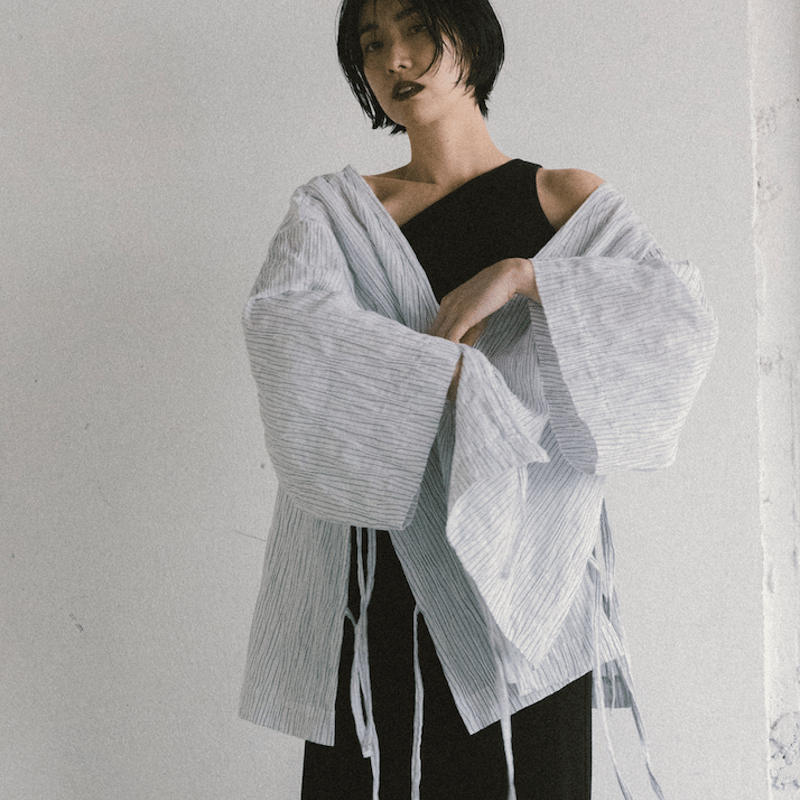 SALE期間 muuet RIB ONESHOULDER 斜月 NO. 74 RIB ONESHOULDER -斜月- | muuet